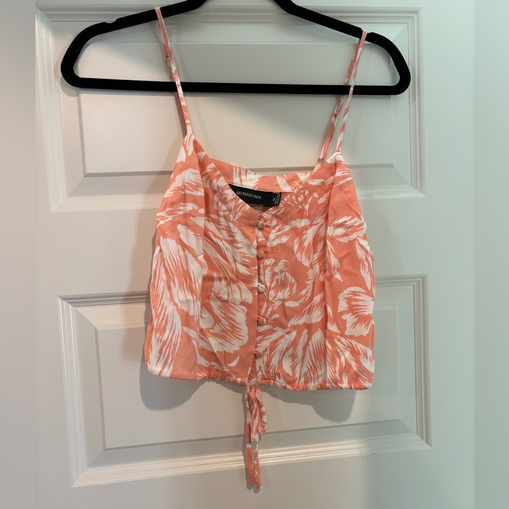 MINKPINK cropped top. Size XS